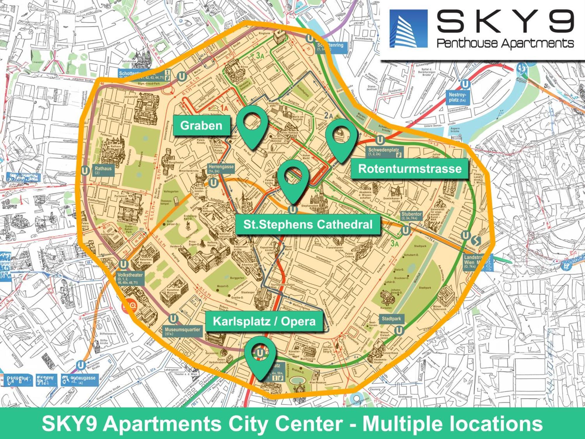 Apartment Sky9 Center *
